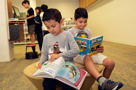 Children Reading Books