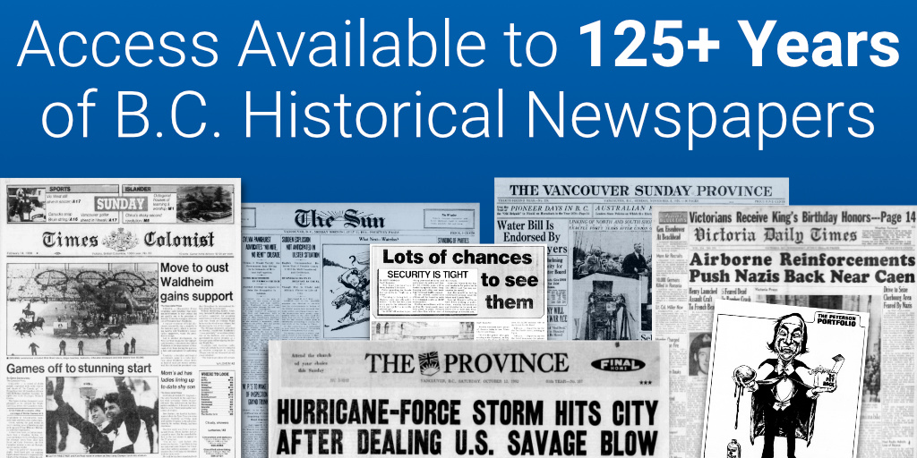 BC Historical Newspapers