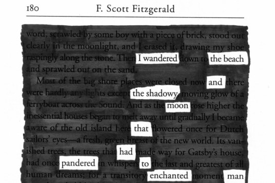 Blackout Poetry