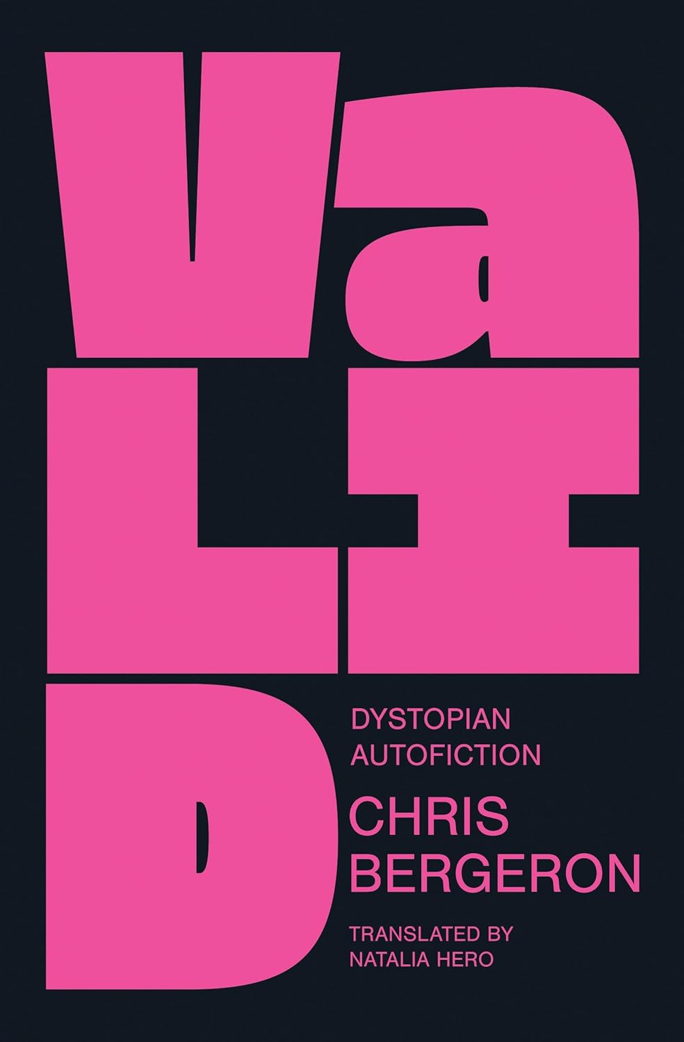 Cover of Valid by Chris Bergeron